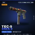 StatTrak™ Tec-9 | Snek-9 | После полевых испытаний · Скин Counter-Strike 2