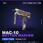 MAC-10 | Button Masher | После полевых испытаний · Скин Counter-Strike 2