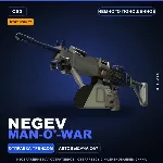 StatTrak™ Negev | Man-o'-war | Немного поношенное · Скин Counter-Strike 2