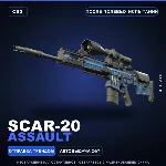 SCAR-20 | Assault | После полевых испытаний · Скин Counter-Strike 2