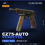 StatTrak™ CZ75-Auto | Vendetta | Закалённое в боях · Скин Counter-Strike 2