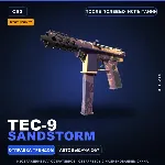 StatTrak™ Tec-9 | Sandstorm | После полевых испытаний · Скин Counter-Strike 2