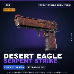StatTrak™ Desert Eagle | Serpent Strike | После полевых испытаний · Скин CS2