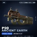 P90 | Ancient Earth | После полевых испытаний · Скин Counter-Strike 2