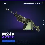 M249 | Aztec | После полевых испытаний · Скин Counter-Strike 2
