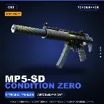 StatTrak™ MP5-SD | Condition Zero | Поношенное · Скин Counter-Strike 2