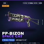 StatTrak™ PP-Bizon | Space Cat | После полевых испытаний · Скин Counter-Strike 2