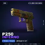 P250 | Inferno | Закалённое в боях · Скин Counter-Strike 2