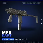 MP9 | Dart | После полевых испытаний · Скин Counter-Strike 2