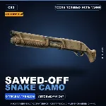 Сувенирный Sawed-Off | Snake Camo | После полевых испытаний · Скин Counter-Strike 2