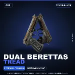 Dual Berettas | Tread | Поношенное · Скин Counter-Strike 2