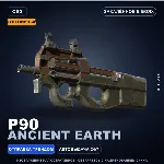 Сувенирный P90 | Ancient Earth | Закалённое в боях · Скин Counter-Strike 2