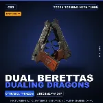 StatTrak™ Dual Berettas | Dualing Dragons | После полевых испытаний · Скин CS2
