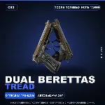 Dual Berettas | Tread | После полевых испытаний · Скин Counter-Strike 2