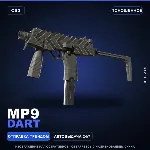 MP9 | Dart | Поношенное · Скин Counter-Strike 2