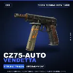 CZ75-Auto | Vendetta | После полевых испытаний · Скин Counter-Strike 2