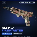 MAG-7 | Firestarter | После полевых испытаний · Скин Counter-Strike 2
