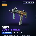 StatTrak™ MP7 | Just Smile | Закалённое в боях · Скин Counter-Strike 2