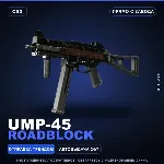 UMP-45 | Roadblock | Прямо с завода · Скин Counter-Strike 2