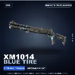 XM1014 | Blue Tire | Немного поношенное · Скин Counter-Strike 2