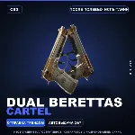 Dual Berettas | Cartel | После полевых испытаний · Скин Counter-Strike 2