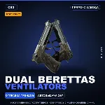 StatTrak™ Dual Berettas | Ventilators | Прямо с завода · Скин Counter-Strike 2