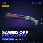 StatTrak™ Sawed-Off | Apocalypto | Поношенное · Скин Counter-Strike 2