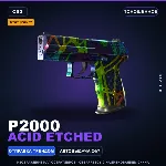 StatTrak™ P2000 | Acid Etched | Поношенное · Скин Counter-Strike 2