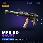StatTrak™ MP5-SD | Gauss | Закалённое в боях · Скин Counter-Strike 2