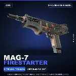 MAG-7 | Firestarter | Закалённое в боях · Скин Counter-Strike 2