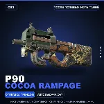 P90 | Cocoa Rampage | После полевых испытаний · Скин Counter-Strike 2