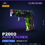 StatTrak™ P2000 | Acid Etched | Закалённое в боях · Скин Counter-Strike 2