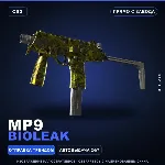MP9 | Bioleak | Прямо с завода · Скин Counter-Strike 2