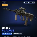 StatTrak™ AUG | Plague | Закалённое в боях · Скин Counter-Strike 2