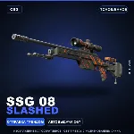 SSG 08 | Slashed | Поношенное · Скин Counter-Strike 2