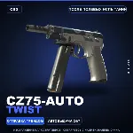 CZ75-Auto | Twist | После полевых испытаний · Скин Counter-Strike 2