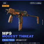 StatTrak™ MP9 | Modest Threat | Прямо с завода · Скин Counter-Strike 2