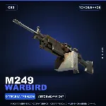 M249 | Warbird | Поношенное · Скин Counter-Strike 2