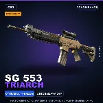 StatTrak™ SG 553 | Triarch | Поношенное · Скин Counter-Strike 2