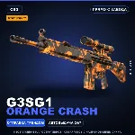 StatTrak™ G3SG1 | Orange Crash | Прямо с завода · Скин Counter-Strike 2