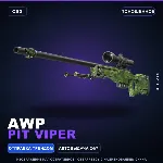 AWP | Pit Viper | Поношенное · Скин Counter-Strike 2
