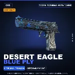 StatTrak™ Desert Eagle | Blue Ply | После полевых испытаний · Скин Counter-Strike 2