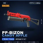 Сувенирный PP-Bizon | Candy Apple | Прямо с завода · Скин Counter-Strike 2