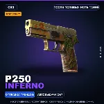 StatTrak™ P250 | Inferno | После полевых испытаний · Скин Counter-Strike 2