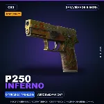 StatTrak™ P250 | Inferno | Закалённое в боях · Скин Counter-Strike 2