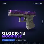 Glock-18 | Moonrise | Поношенное · Скин Counter-Strike 2