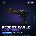 Desert Eagle | Light Rail | Поношенное · Скин Counter-Strike 2