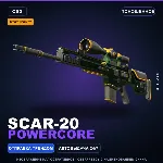 StatTrak™ SCAR-20 | Powercore | Поношенное · Скин Counter-Strike 2