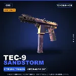 StatTrak™ Tec-9 | Sandstorm | Поношенное · Скин Counter-Strike 2