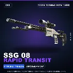 SSG 08 | Rapid Transit | После полевых испытаний · Скин Counter-Strike 2